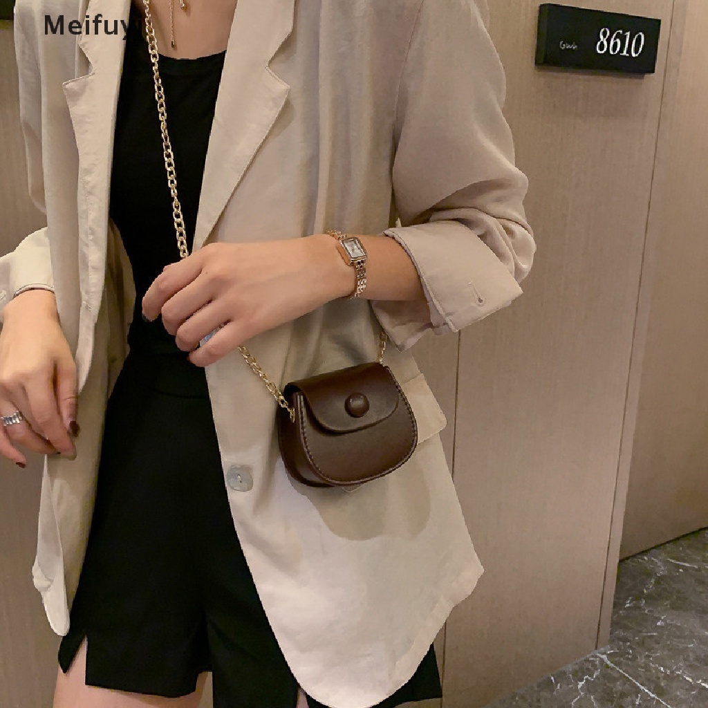Túi Xách Đeo Vai Da Mềm Cỡ Nhỏ Thời Trang Đơn Giản Dành Cho Nữ Meifuyi