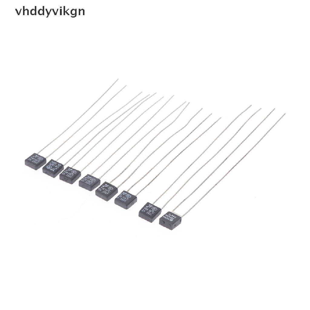 Set 10 Cầu Chì Nhiệt 250V RH 2A 85-160 Độ