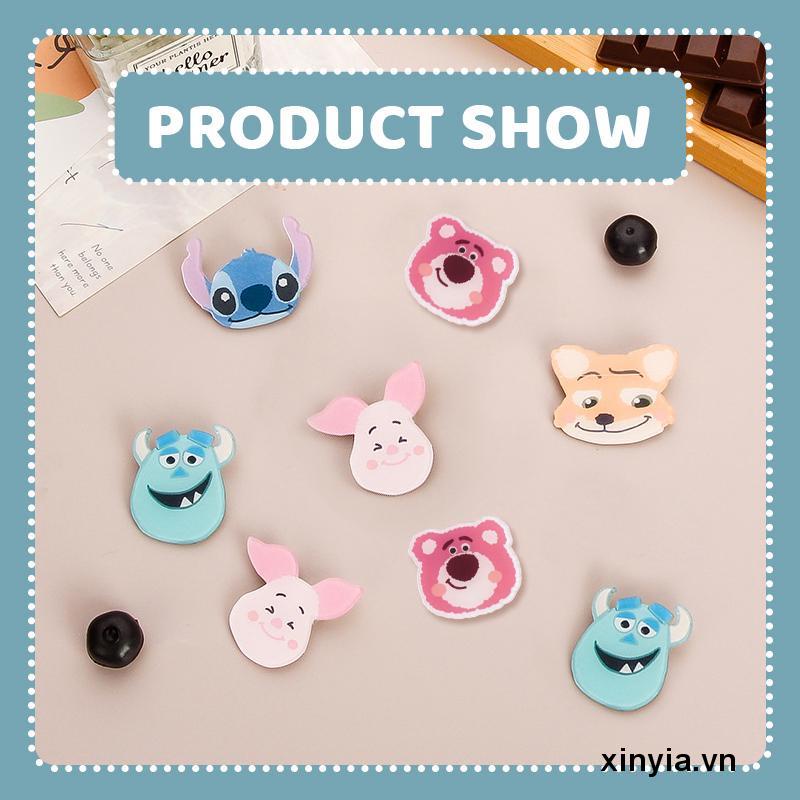 Ghim Cài Áo Chất Liệu Acrylic Mềm Họa Tiết Hoạt Hình Dễ Thương