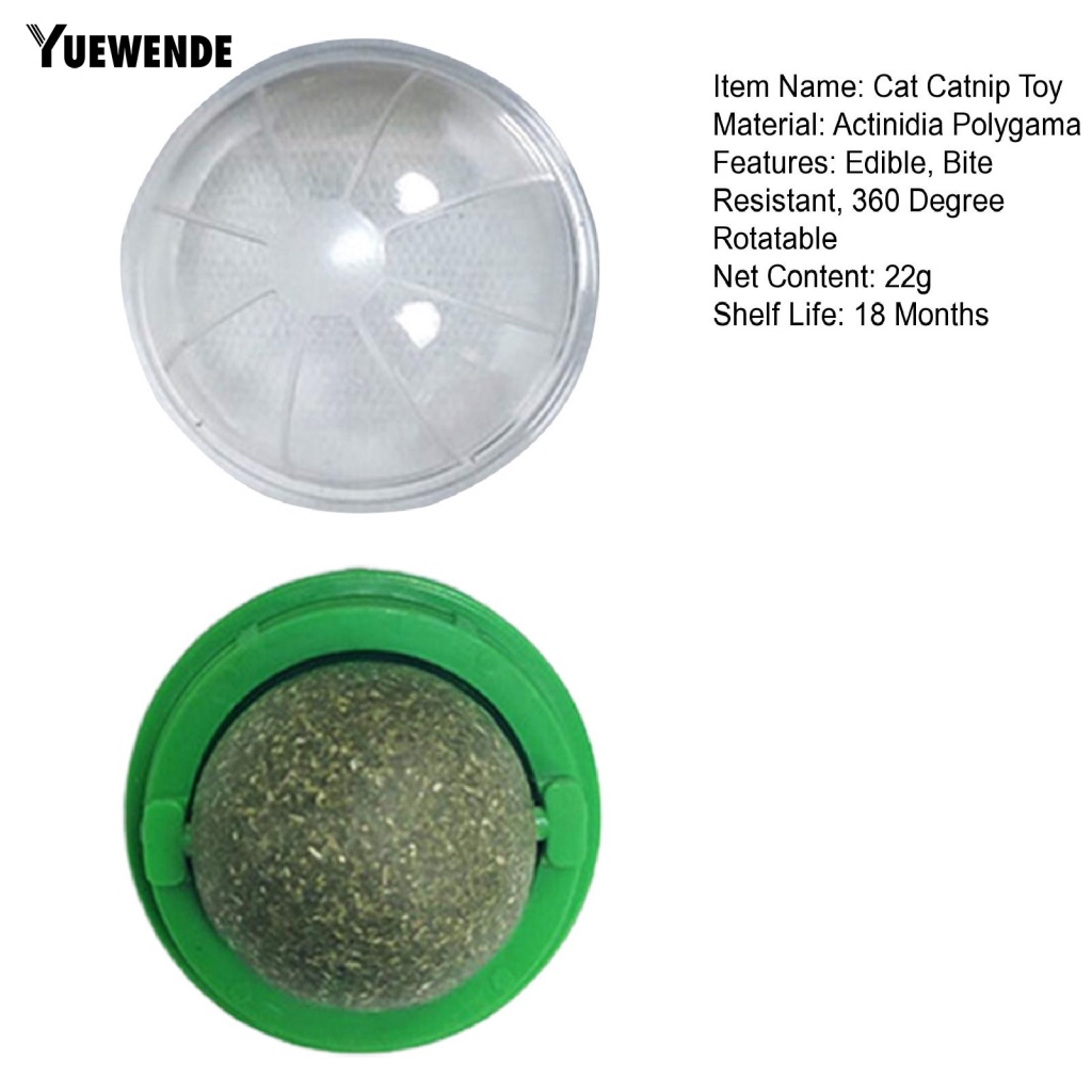 Đồ Chơi Catnip Tự Nhiên Xoay 360 Độ Cho Mèo