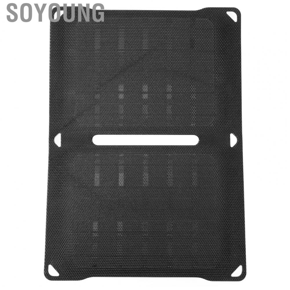 Soyoung Solar Panel  Dual USB Port Portable Fast Charging 10W Outdoor Monocrystalline Foldable for Camping RV