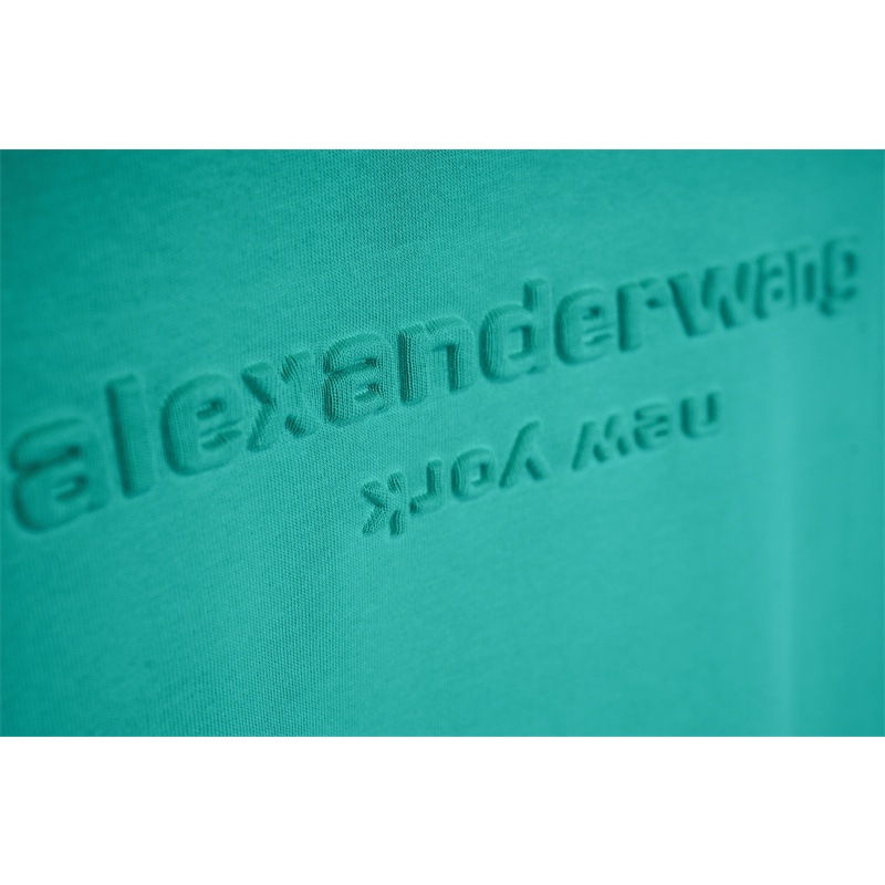 Áo Thun Cotton Tay Ngắn In Chữ A &amp; Wang 3D Plus Size Unisex