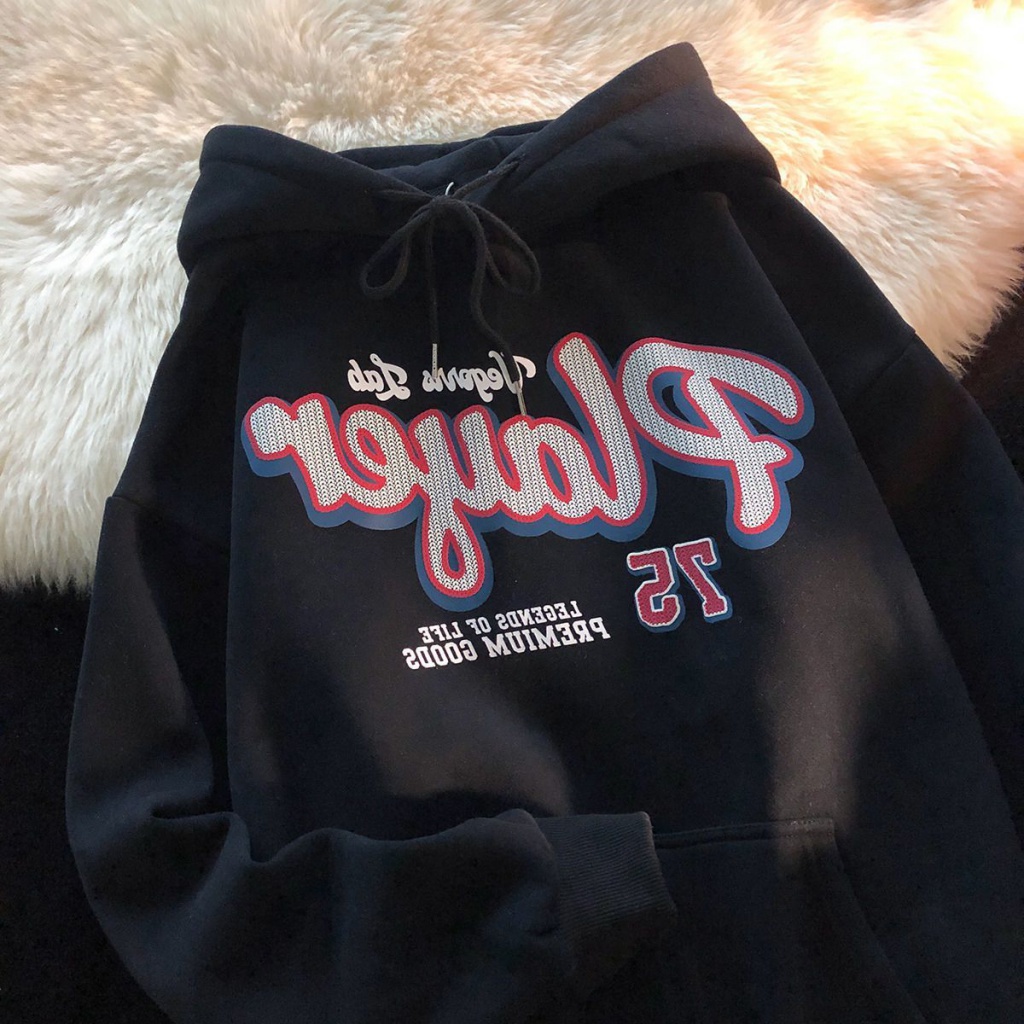 Áo Hoodie Mỏng Dáng Rộng Phong Cách Hàn Quốc Thời Trang Mùa Xuân Cho Nam Và Nữ