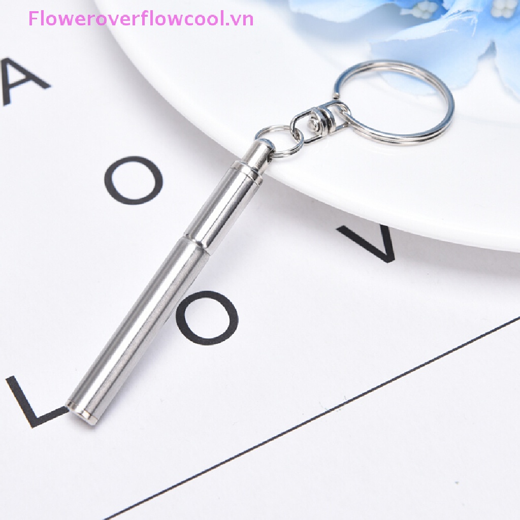 Bút Bi Gấp Gọn Bằng Thép Không Gỉ