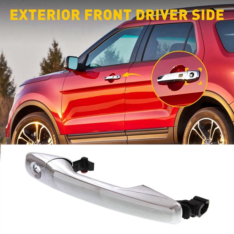 Tay Nắm Cửa Phía Trước Bên Ngoài Bằng Chrome Cho Ford Explorer Edge 2011-2014 BB5Z7822404Ba BA BA BA BA BA BA BA