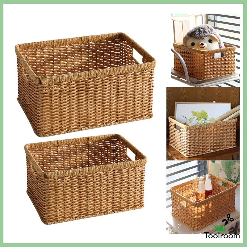 Giỏ Mây Đựng Đồ Đi Dã Ngoại / Phòng Khách Tiện Dụng