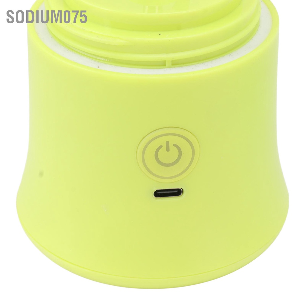 Sodium075 Máy Xay Sinh Tố Cầm Tay USB Có Thể Sạc Lại 20oz 600ml Kích Thước Cá Nhân Mini 6 Lưỡi Dao Cho Nhà Bếp Du Lịch Tại