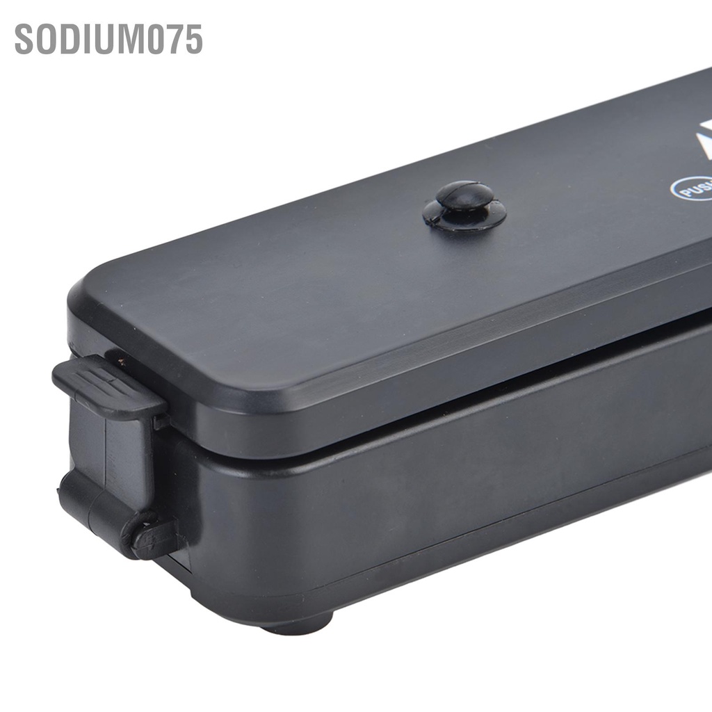 Sodium075 Máy Hút Chân Không Đa Năng Mini Di Động Thực Phẩm Tự Cho Nhà Bếp Gia Đình 100‑240V Màu Đen