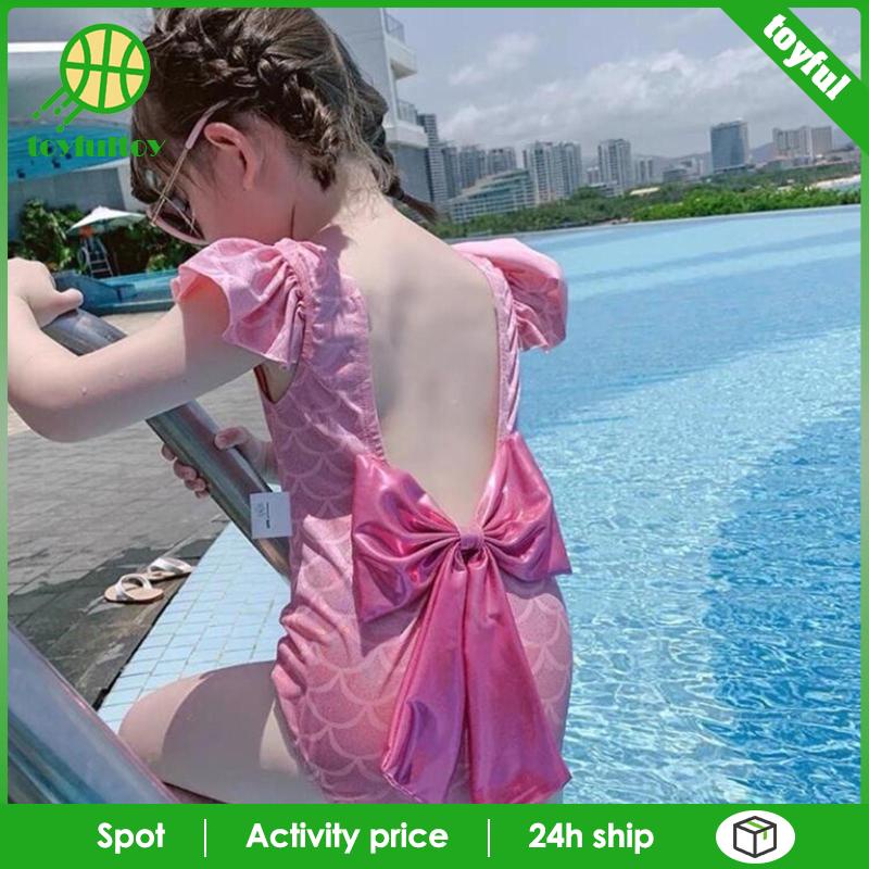 Bộ Đồ Bơi Thoải Mái Dễ Thương Cho Bé Gái