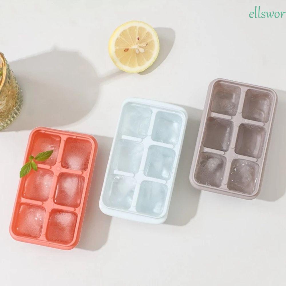 Khay Làm Đá Viên Không Mùi Có Nắp Đậy Tiện Lợi