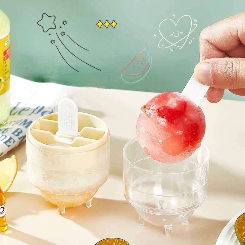 Khuôn Làm Kem Que Diy Tại Nhà Cho Bé