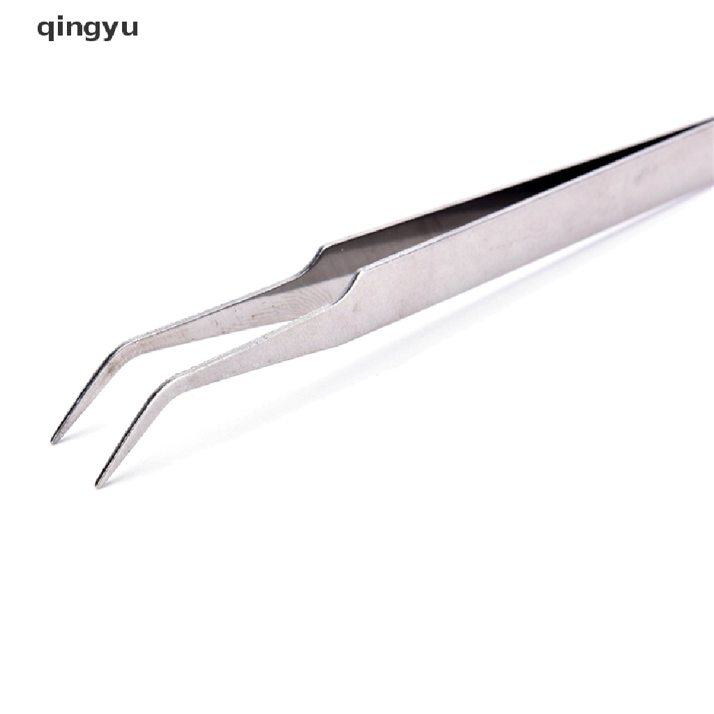 Bộ 2 Cây Gắp Đá Trang Điểm Lông Mi / Lông Mi Bằng Thép Không Gỉ