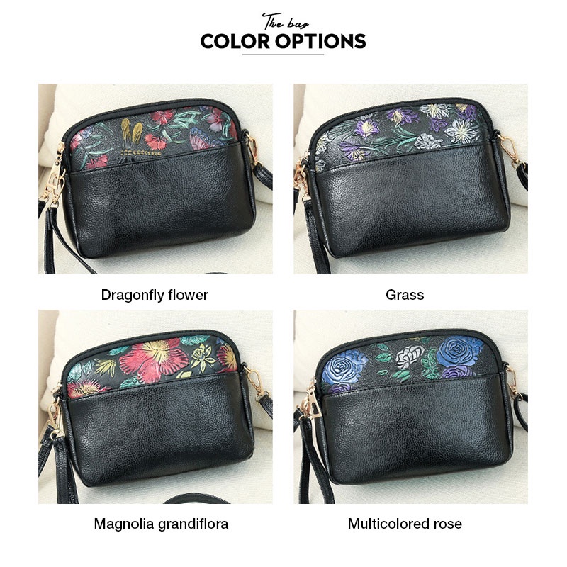 MISCHA Túi Da pu Đeo Chéo Phong Cách Hàn Quốc Đơn Giản Dành Cho Nữ