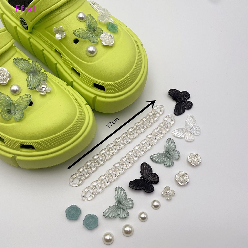 {Ffsd} Phụ Kiện Khóa Giày Diy Phong Cách Baroque Nổ Cài Bật * Bán Chạy