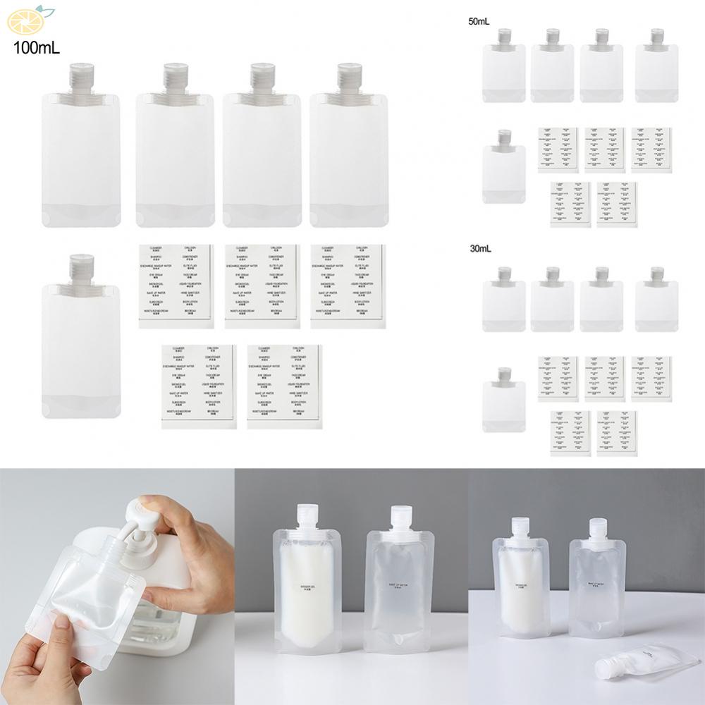 【VARSTR】Makeup Packing Bag Antiaging Odorless White Transparent Storage Supplies