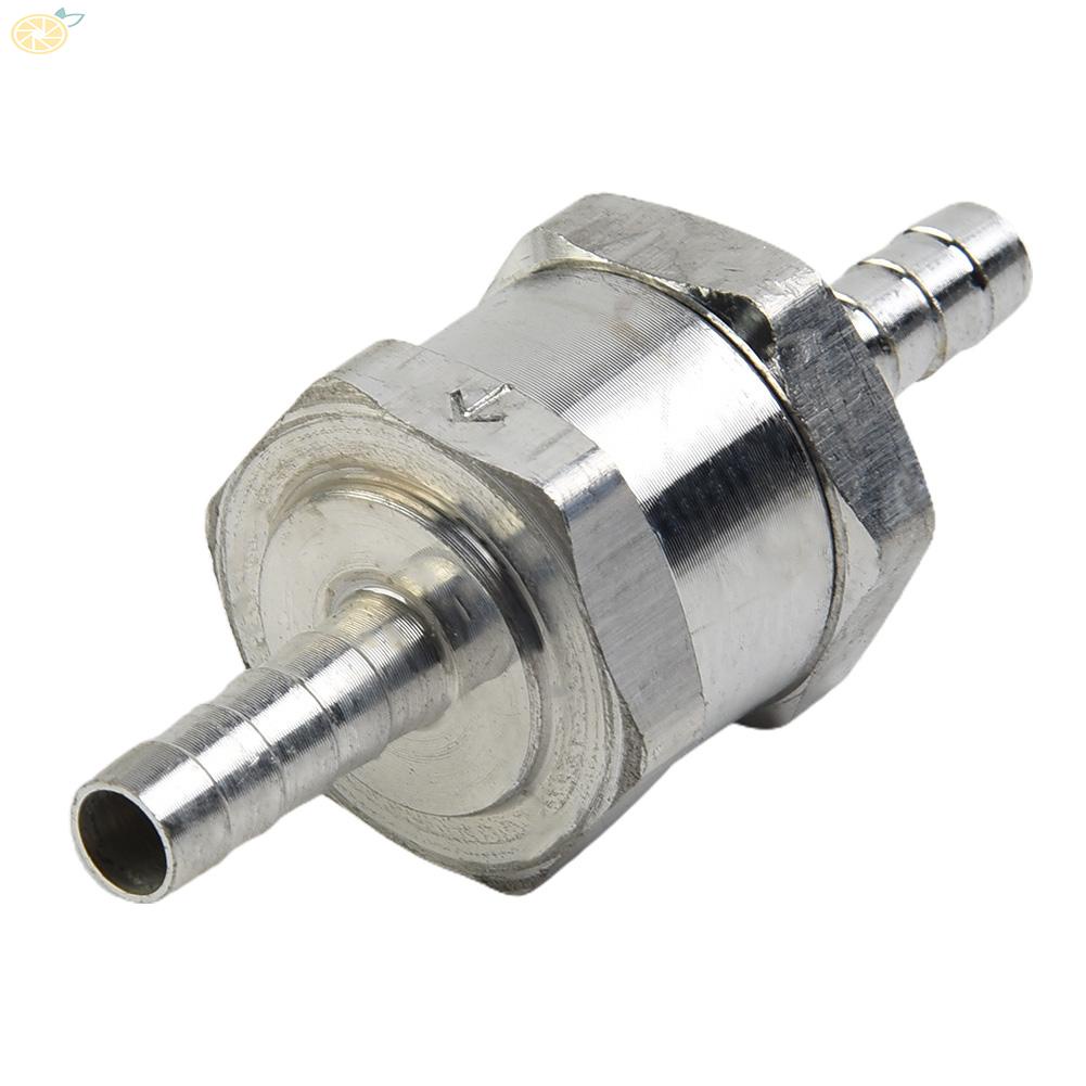 【VARSTR】Check Valve Non Return Paraffin Oil/kerosene Silver Tube Hose Air Water Pipe