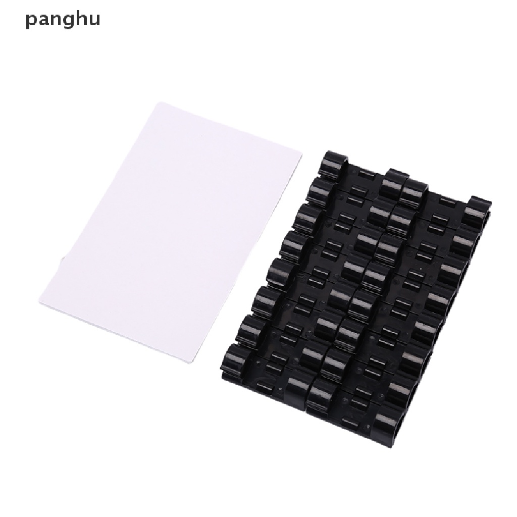 Set 20 Kẹp Cố Định Dây Cáp Bằng Nhựa Tự Dính Tiện Lợi