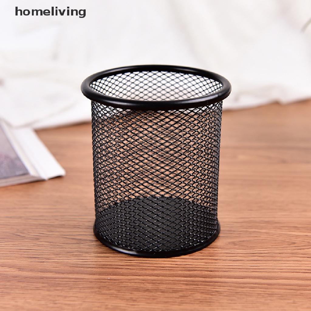 Giá Đỡ Bút / Thước Kẻ Để Bàn Dạng Lưới Tiện Dụng Cho Văn Phòng