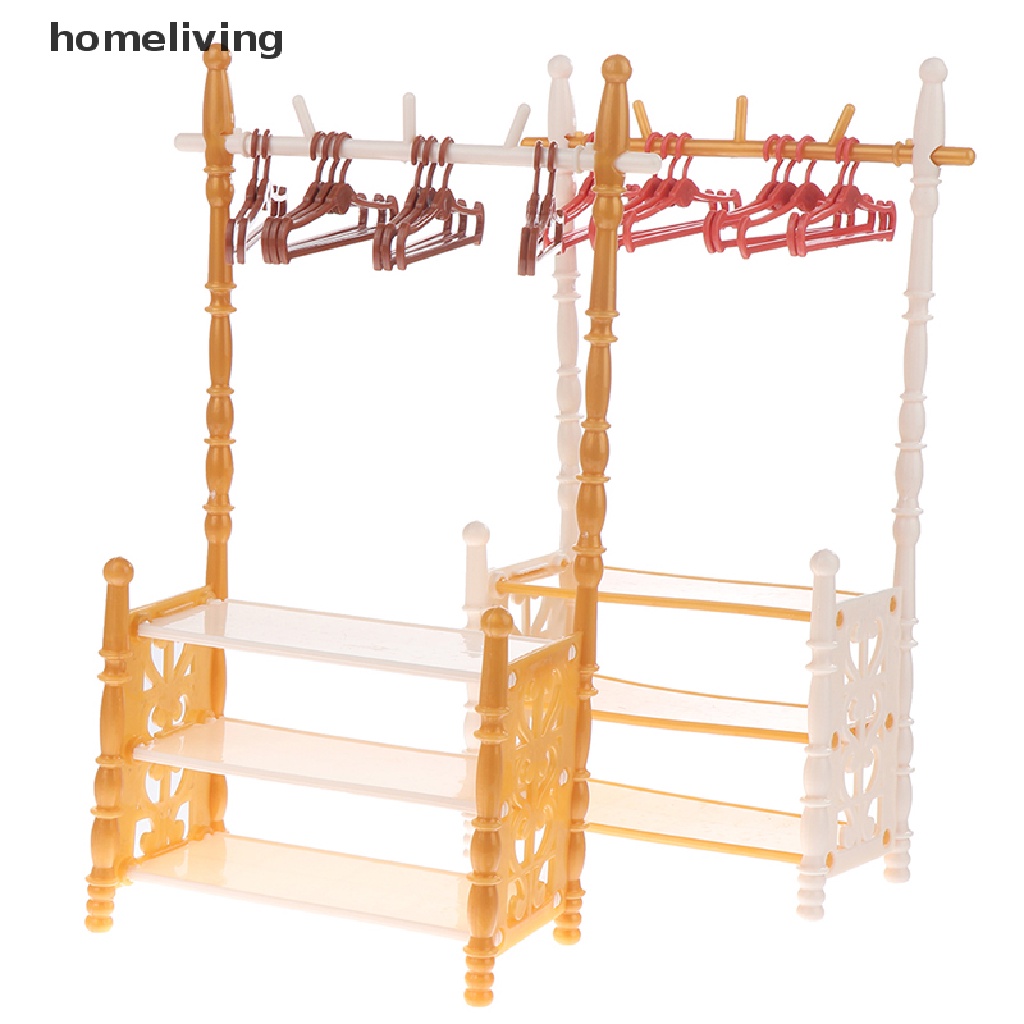 1 Bộ Móc Treo Quần Áo Búp Bê 30cm