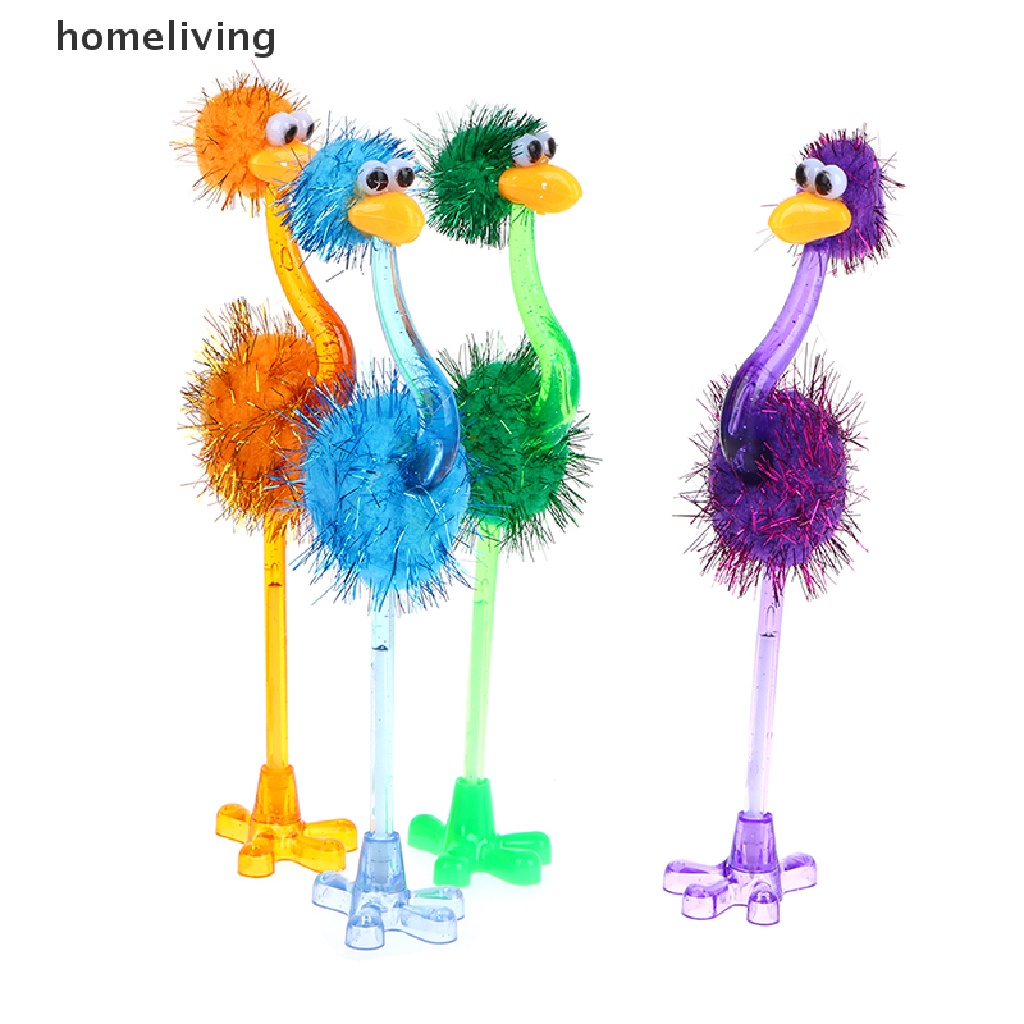 Bút Bi Hình Đà Điểu Hoạt Hình Sáng Tạo Cho Học Sinh / Văn Phòng