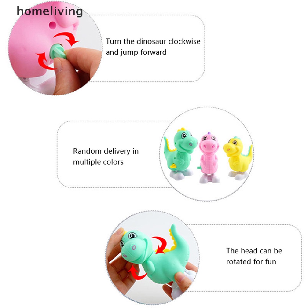 1 Đồ Chơi Lên Dây Cót Hình Động Vật Hoạt Hình Đáng Yêu Cho Trẻ Em