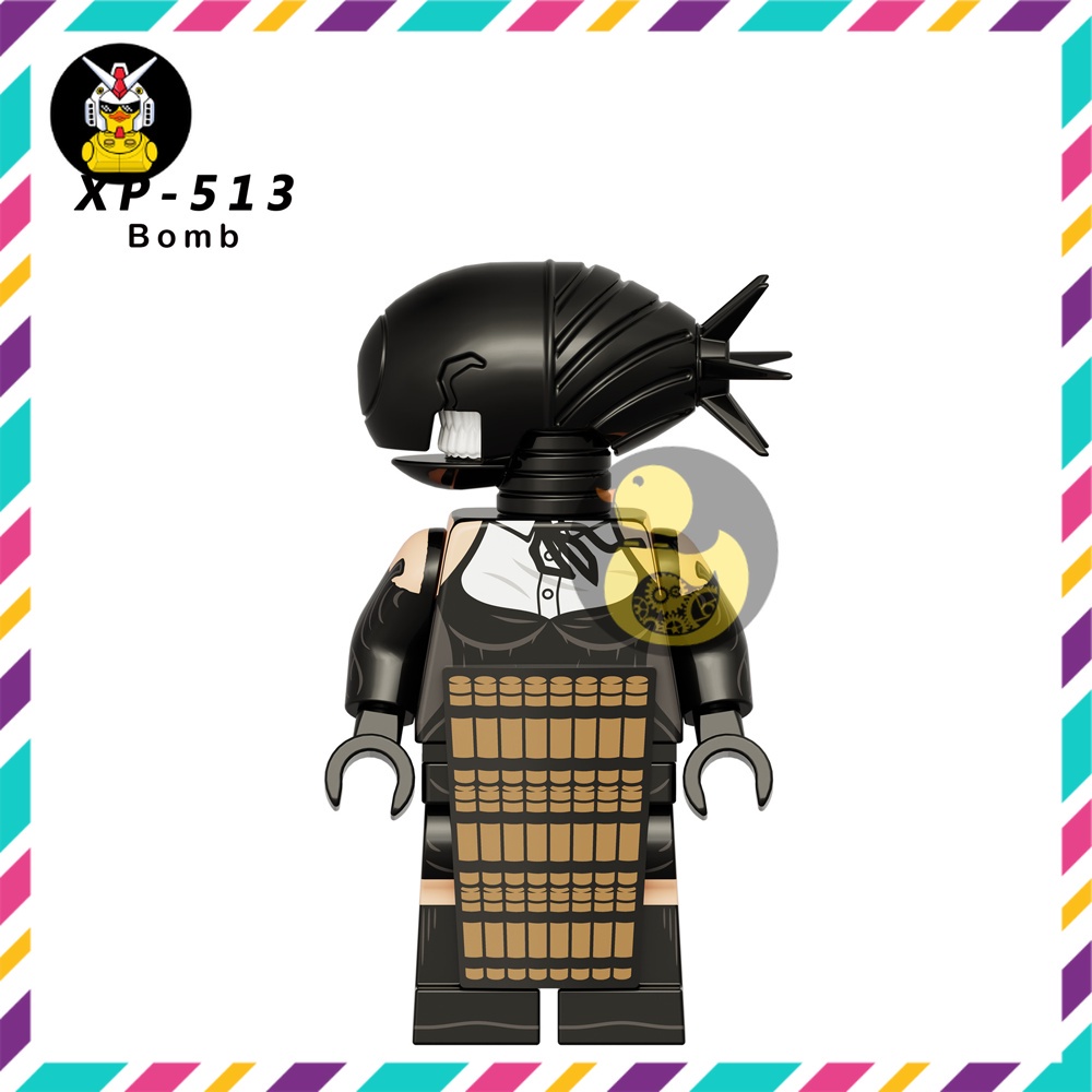 KT1067 Đồ Chơi Lắp Ráp Minifigures Mô Hình Chainsaw Man Denji Pochita Power Makima Pochita Reze Kobeni Himeno Aki