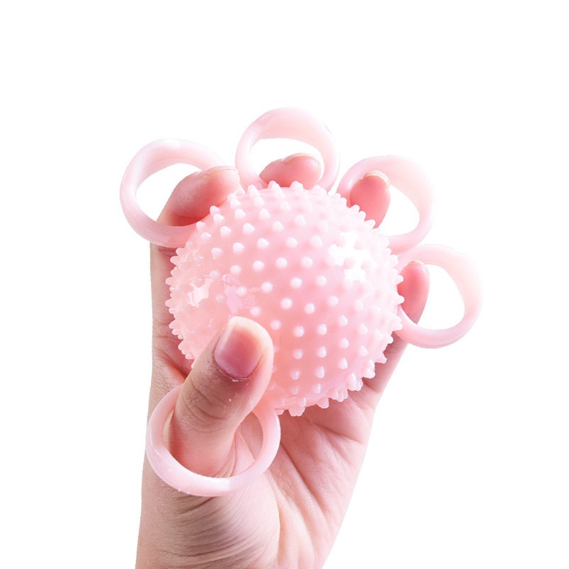 Jjiuad TPR Bóng Mềm Mại Tập Lực Nắm Ngón Tay Chuyên Dụng