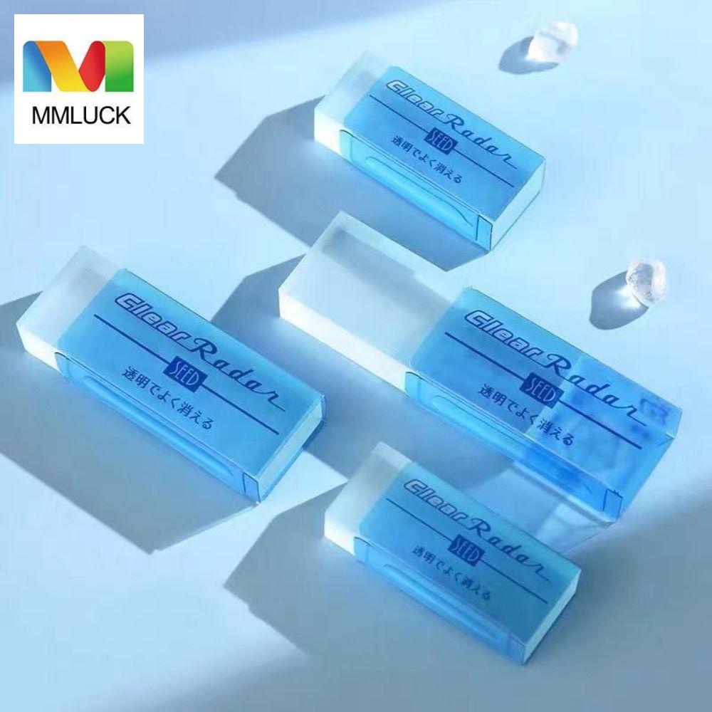 Gôm Tẩy Bằng Cao Su Trong Suốt Không Lộ Viền Tiện Dụng Cho Học Sinh