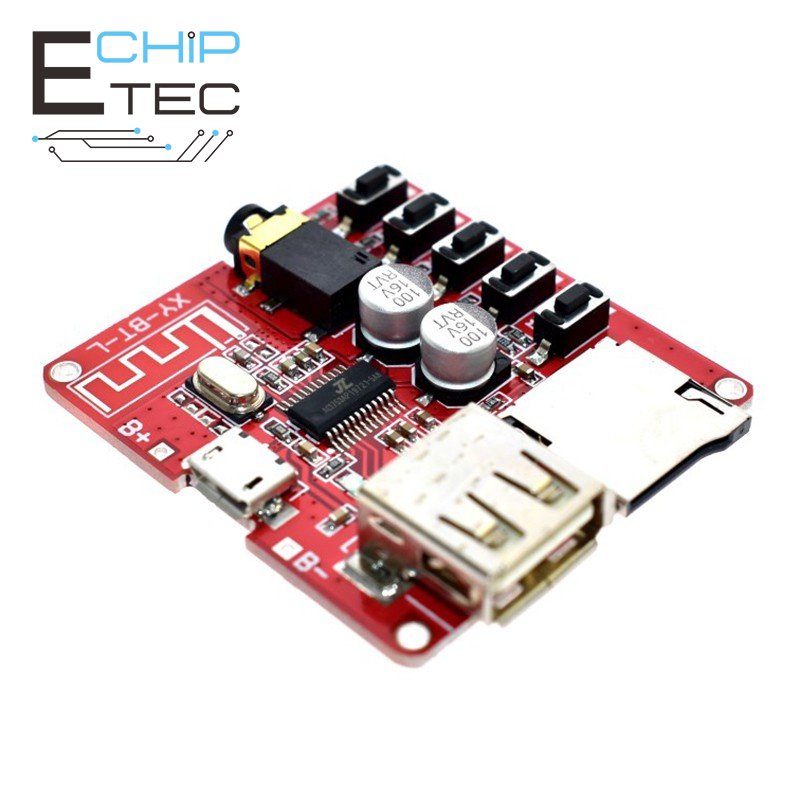 1 Bảng Mạch Khuếch Đại Âm Thanh MP3 Bluetooth Không Mất Thẻ TF DIY