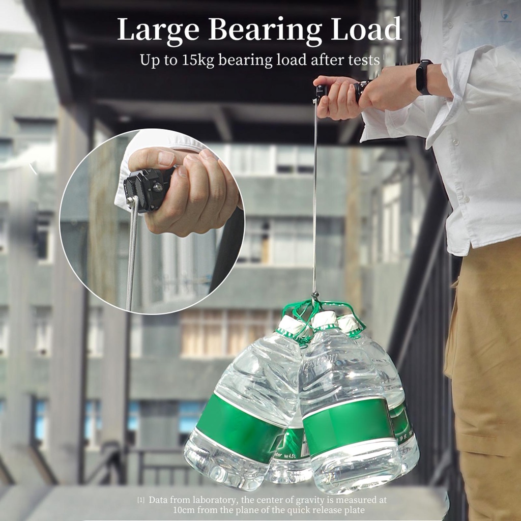 Đế Tháo Lắp Nhanh FALCAM F38 Với Đế Tháo Lắp Nhanh Bằng Hợp Kim Nhôm Cho Chân Máy Ảnh 15kg