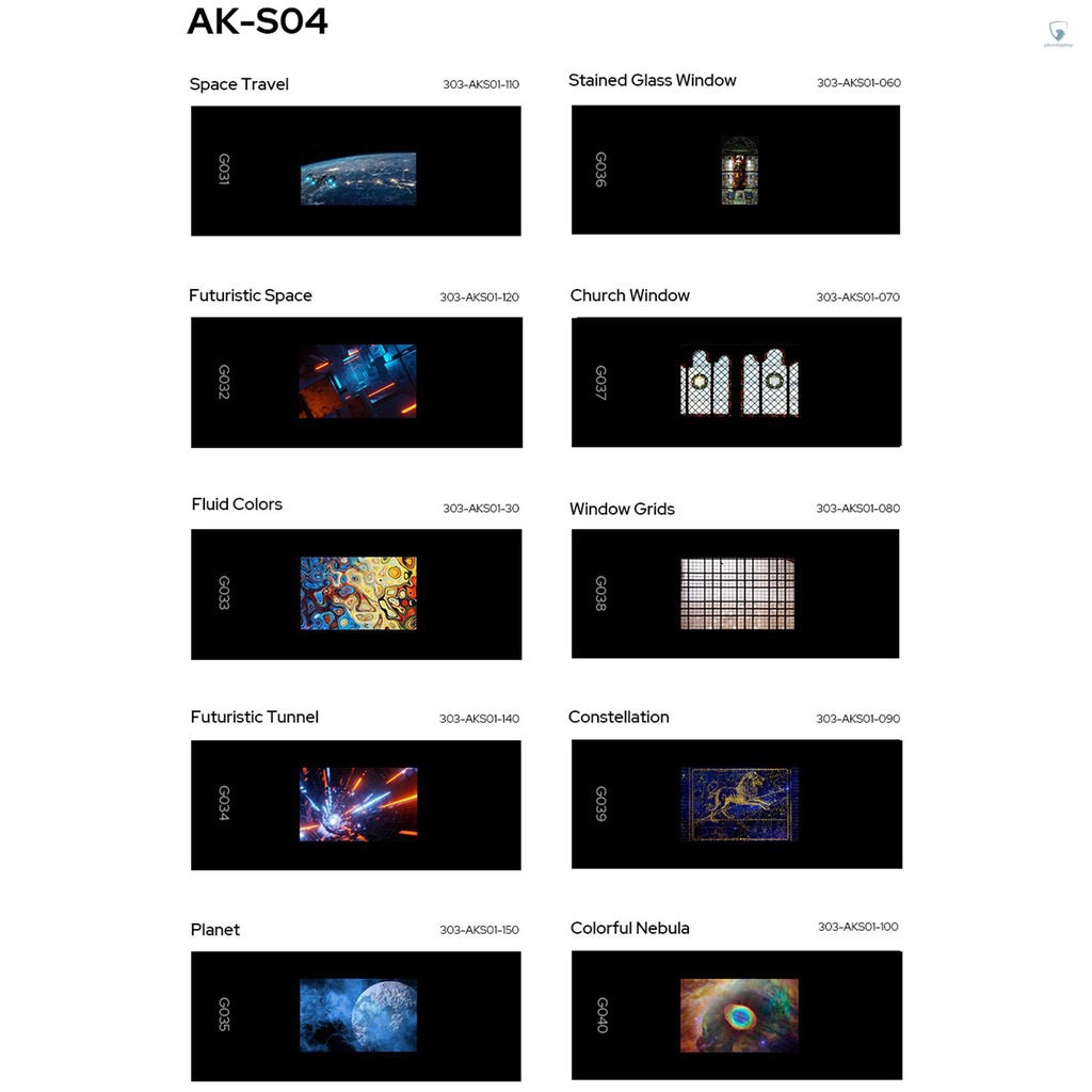 Set 10 Thanh Trượt Godox AK-S02 Cho Máy Ảnh Godox AK-R21