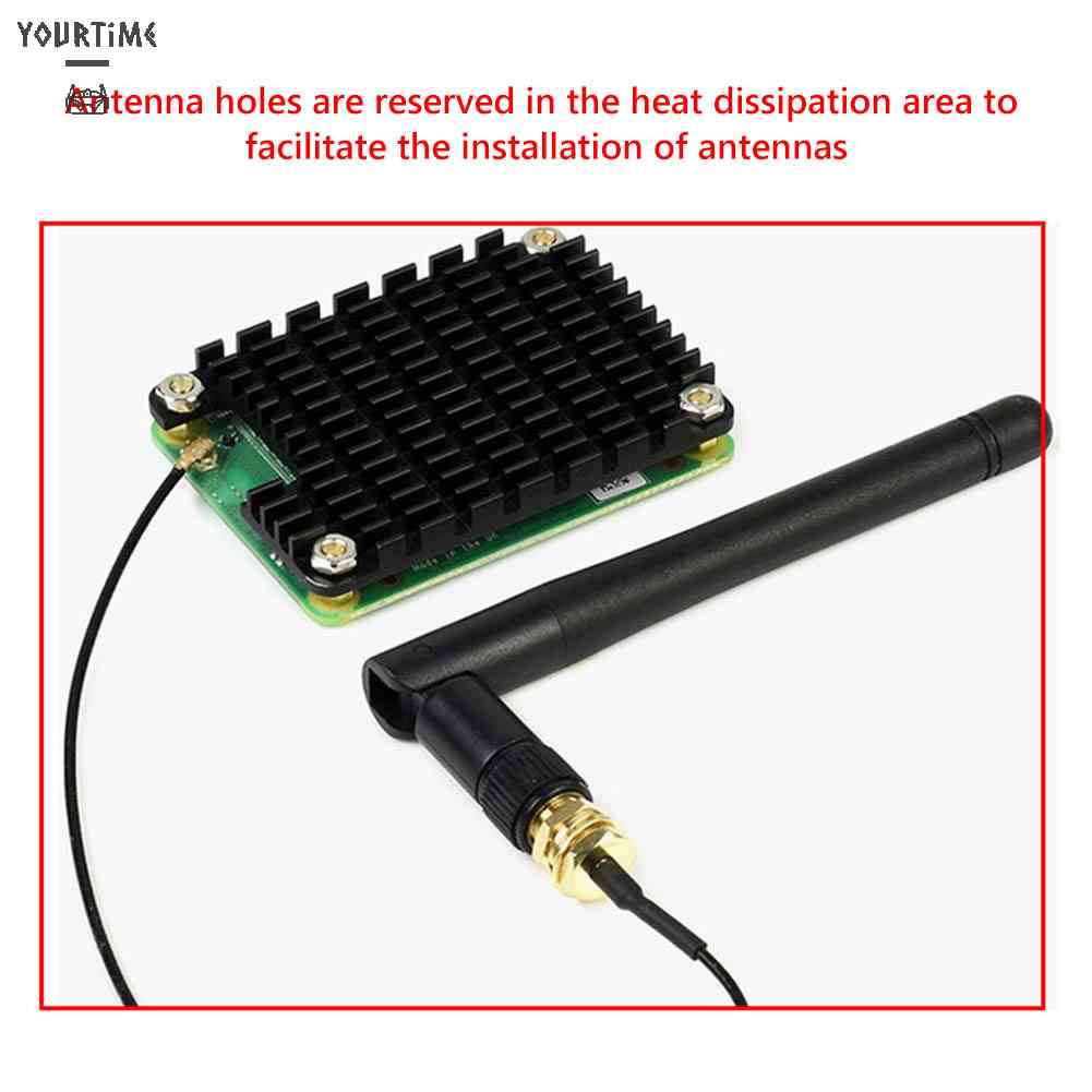 Bộ Tản Nhiệt Bằng Nhôm Cho Ăng Ten Raspberry Pi