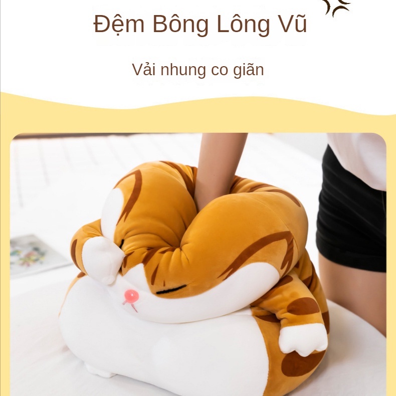 Thú Nhồi Bông Hình Chú Mèo Đáng Yêu