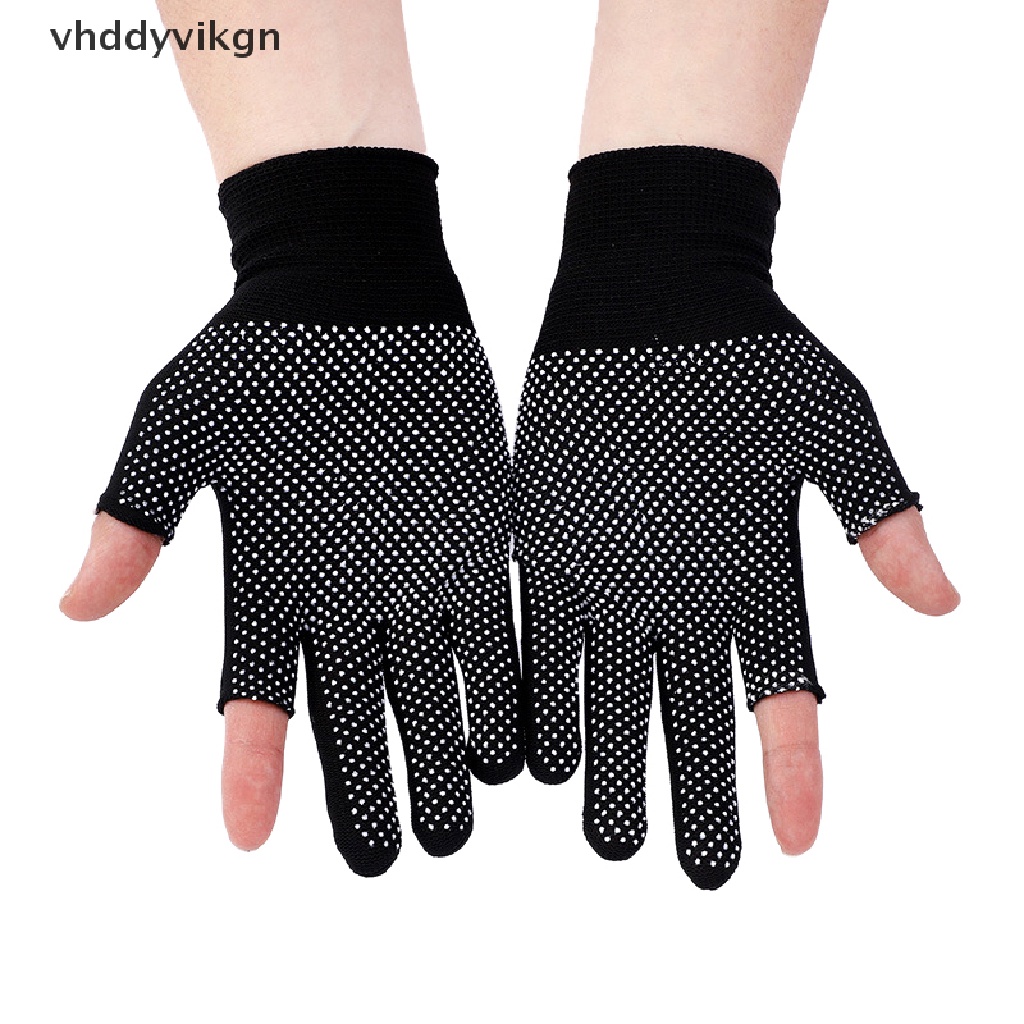 Găng Tay Thể Thao Nửa Ngón Chống Trượt Thoáng Khí Cho Nam Nữ