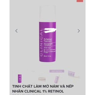 Tinh chất chống lão hóa paula.choice reti 1% date 08/2023 + 6% shopee
