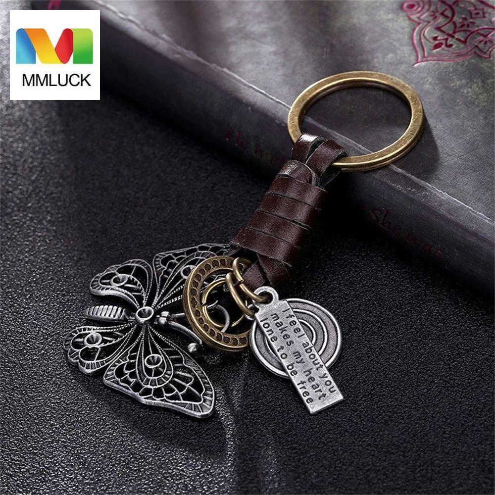 Móc Khóa Hình Bướm Nhỏ Xinh Trang Trí Nội Thất Xe Hơi