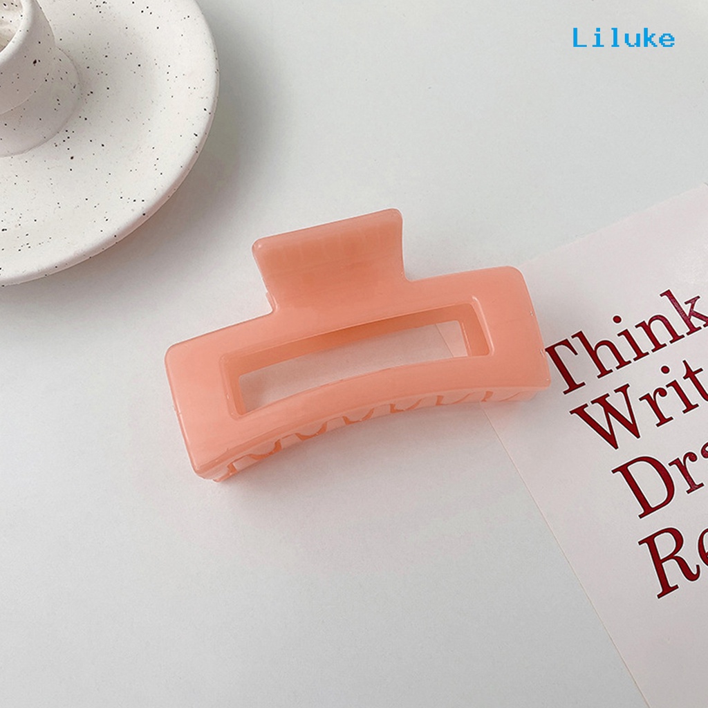 Kẹp Tóc Nữ Hình Vuông Màu Sắc Thanh Lịch