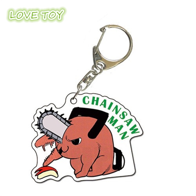 Móc Khóa Hình Nhân Vật Hoạt Hình Chainsaw Man Pochita