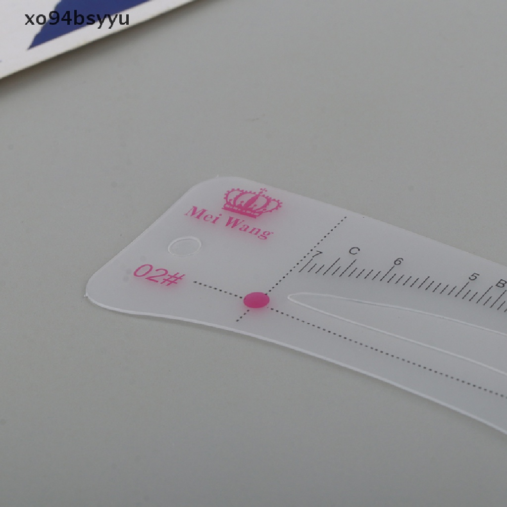 Set 12 Khuôn Hỗ Trợ Kẻ Lông Mày Tiện Dụng Xo94Bsyu