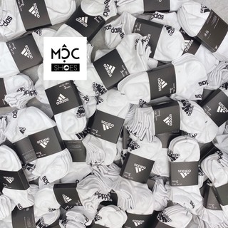 Vớ TẤT Adidas cổ ngắn màu Đen Trắng