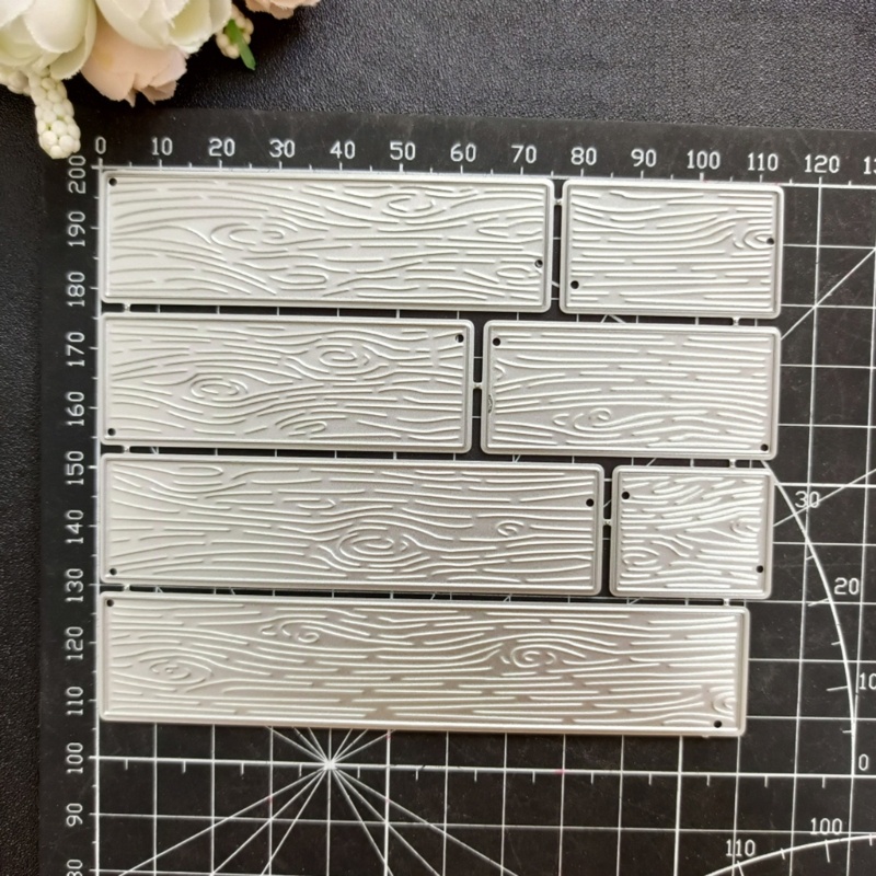 Khuôn Cắt Giấy Làm Từ Kim Loại Hình Trái Tim Cách Điệu Trang Trí Scrapbook