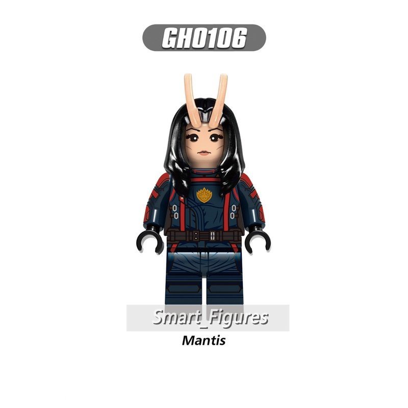 Đồ Chơi Lắp Ráp Mô Hình Siêu Anh Hùng Star Lord Rocket Raccoon Mantis Destroyer Drax Quà Tặng Barudak