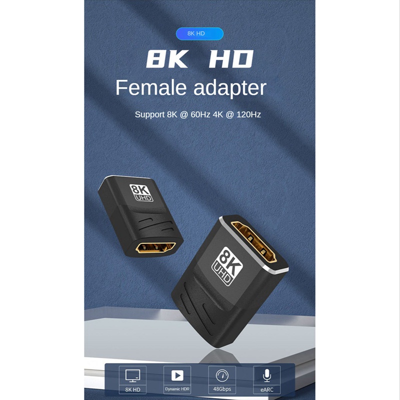 Bộ ChuyểN ĐổI Mở RộNg 8K HDMI-Compatible 2.1 Tương Thích Với TV 8K 60Hz 4K 120Hz 48Gbps HDR