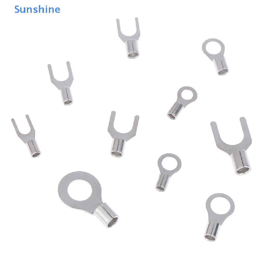 Hộp 320 Đầu Nối Dây Điện Không Cách Điện Hình Chữ U 10 Trong 1