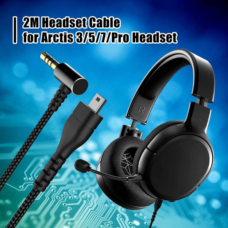 Dây Cáp Tai Nghe Thay Thế Bằng Nylon Cho Arctis Pro