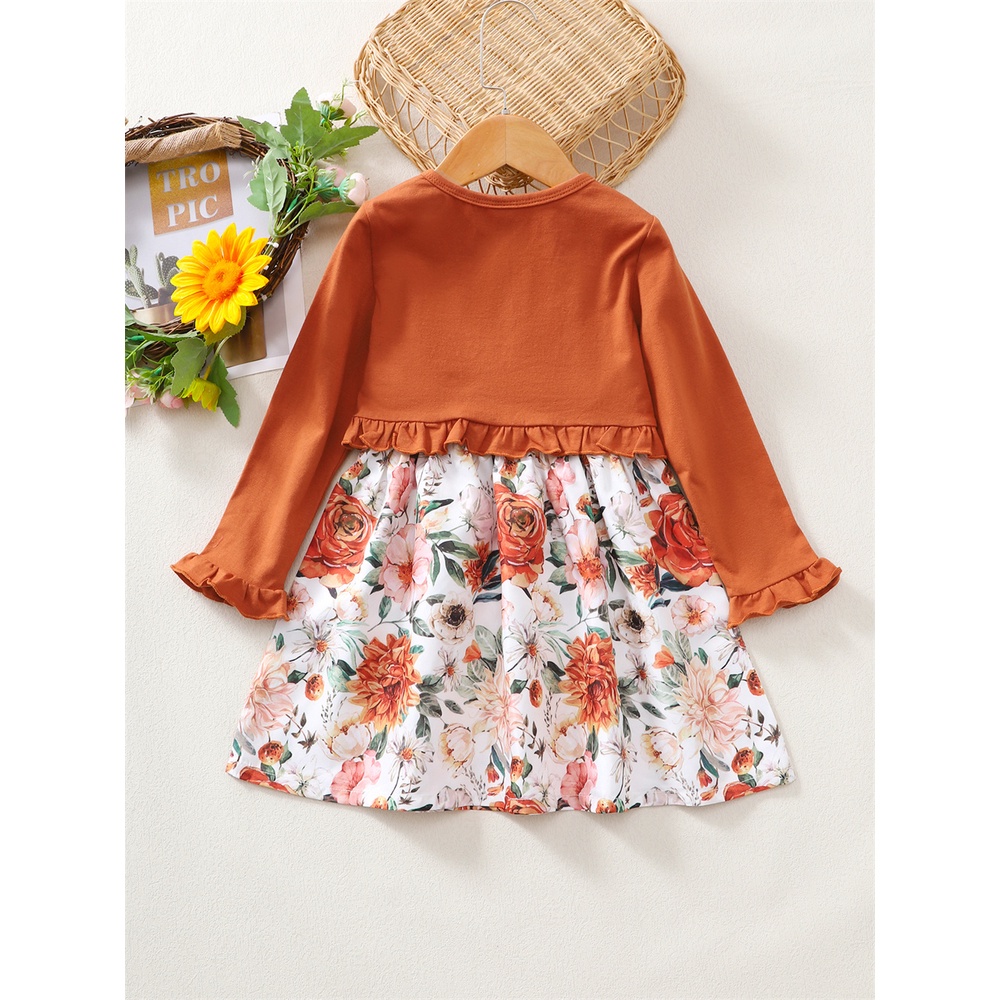 Set Đồ Mùa Hè 2 Món Gồm Áo Sơ Mi Tay Dài + Váy Chữ A Không Tay Dễ Thương Cho Bé Gái 4-7 Tuổi