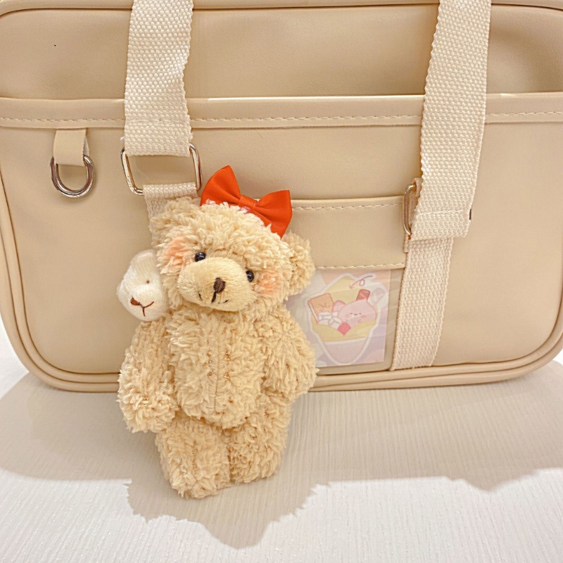 Móc Khóa Hình Gấu Nhồi Bông Dễ Thương