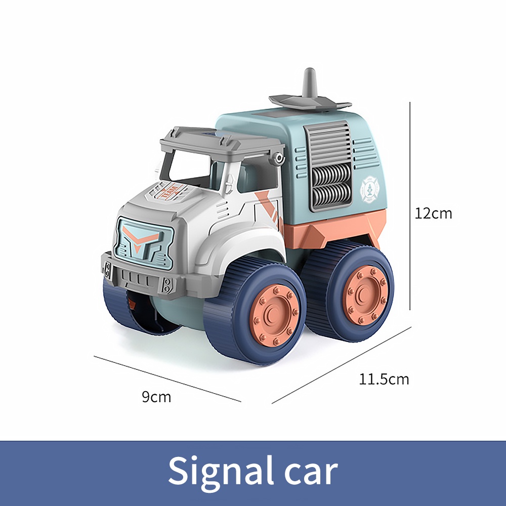Bộ Đồ Chơi Xe Tải 12 Loại Ma Sát Giáo Dục Sớm Cho Bé