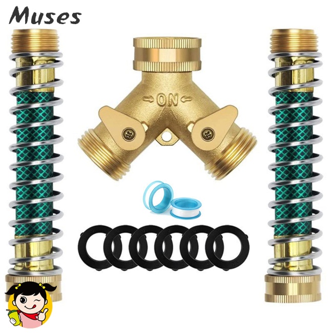 Van Chia Chuyển Đổi 1 Ra 2 Ra 3-4 &quot;Bằng Đồng Thau Dày Dặn 2 Chiều Tiện Dụng