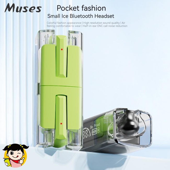 1 Cặp Tai Nghe Bluetooth Không Dây Bh15 Tws 5.3 Hiệu Quả Thấp